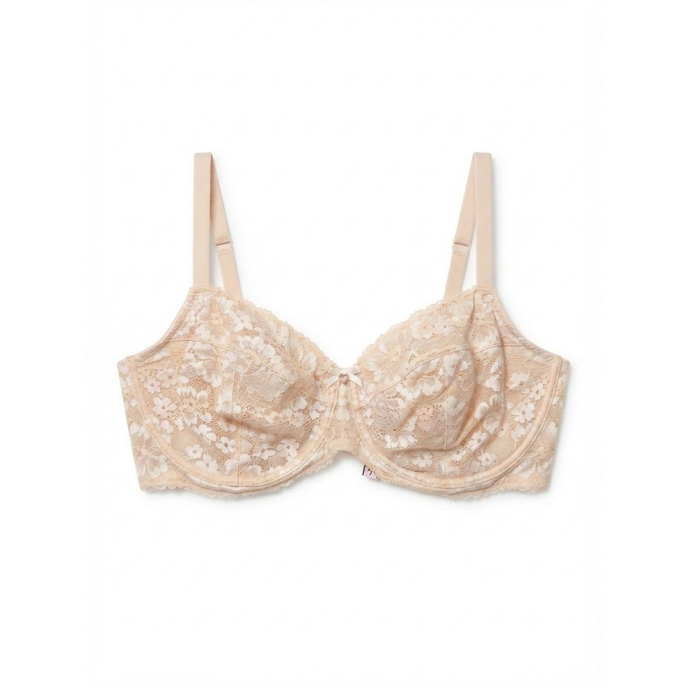 Victorias Secret 38DDD Unlined Demi Bra Full Coverage Lace Sexy